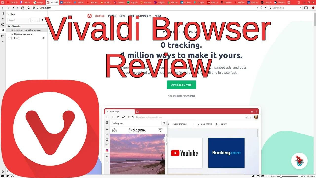 Vivaldi Browser Review