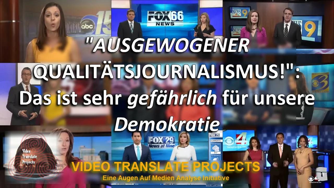 Ausgewogener Qualitätsjournalismus: 