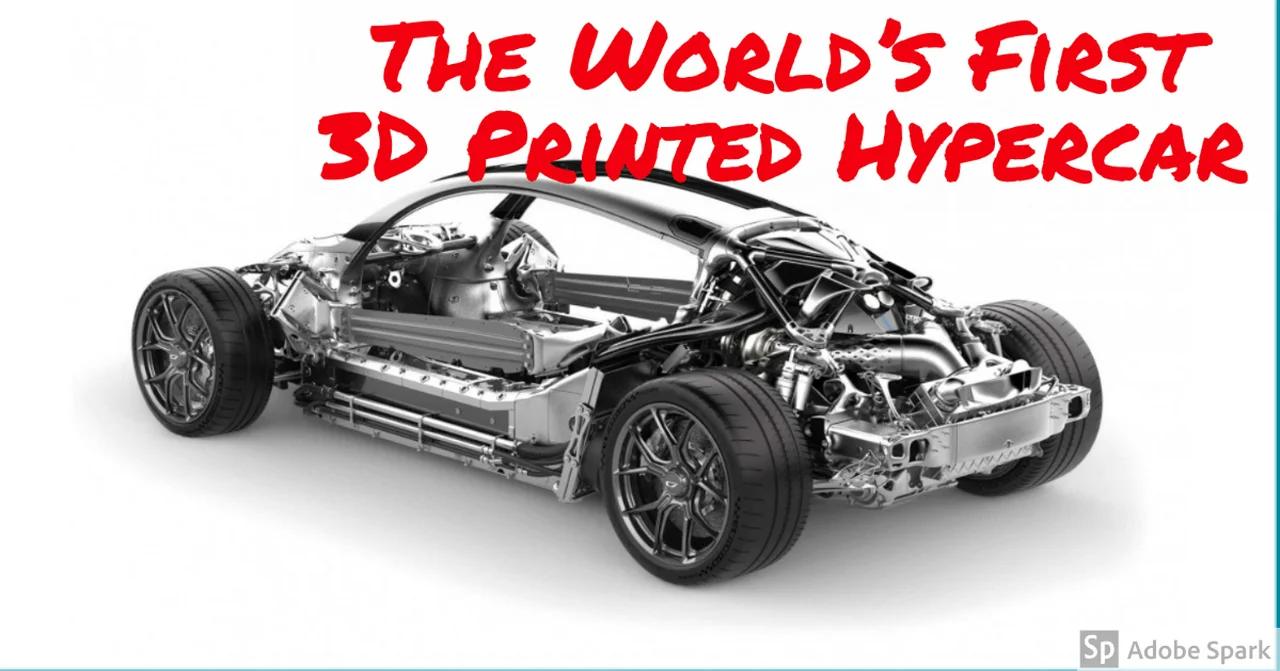 Czinger 21c Hypercar The World S First 3d Printed Hypercar