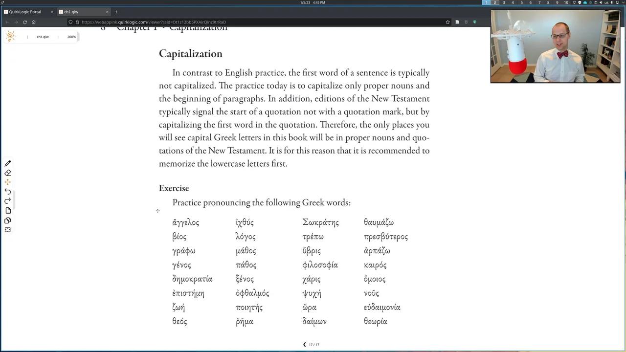 Ch 1 Pt 2 Breathing Accents And Punctuation Introduction To Classical And New Testament 4360