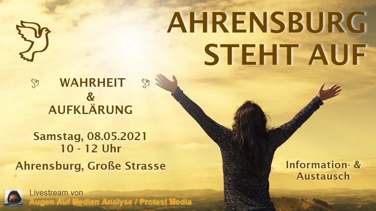 ⁣AHRENSBURG STEHT AUF 08.05.2021