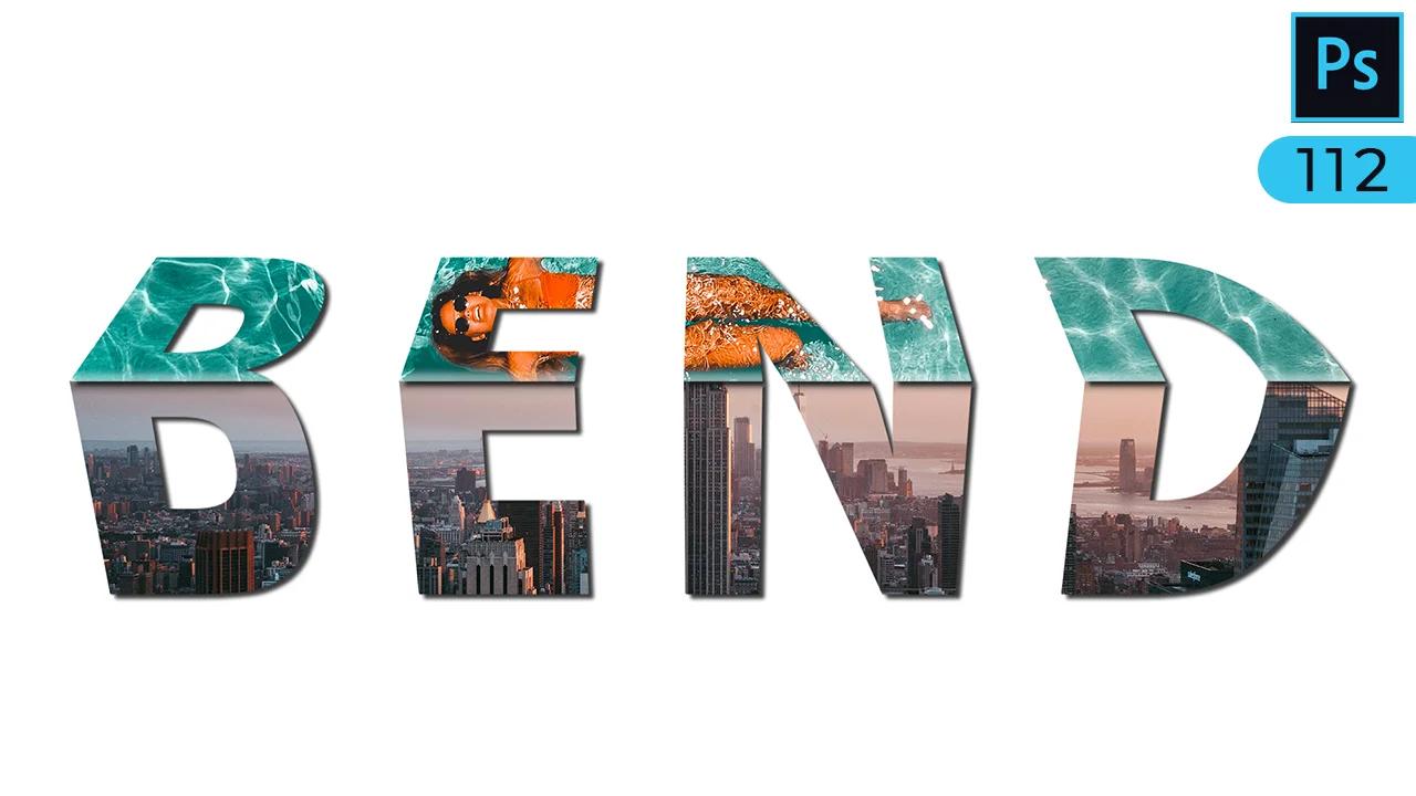 Bend Text Effect in Adobe Photoshop