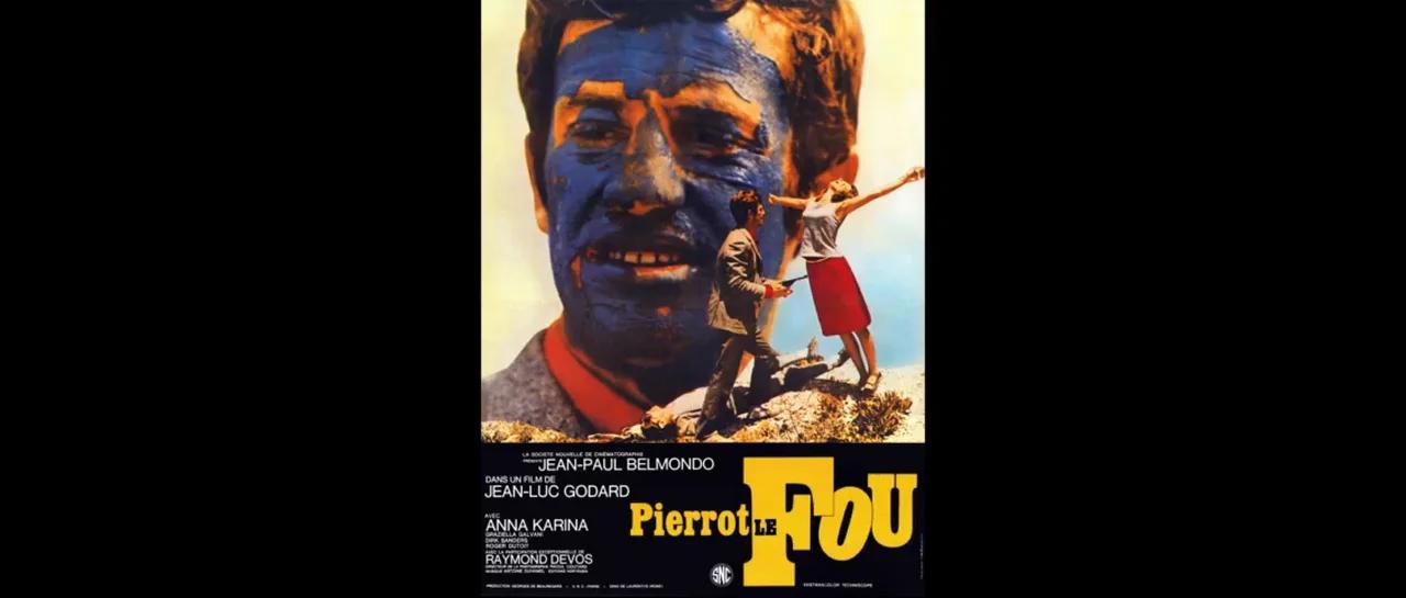 1965 Pierrot le fou JeanPaul Belmondo, Anna Karina, Graziella