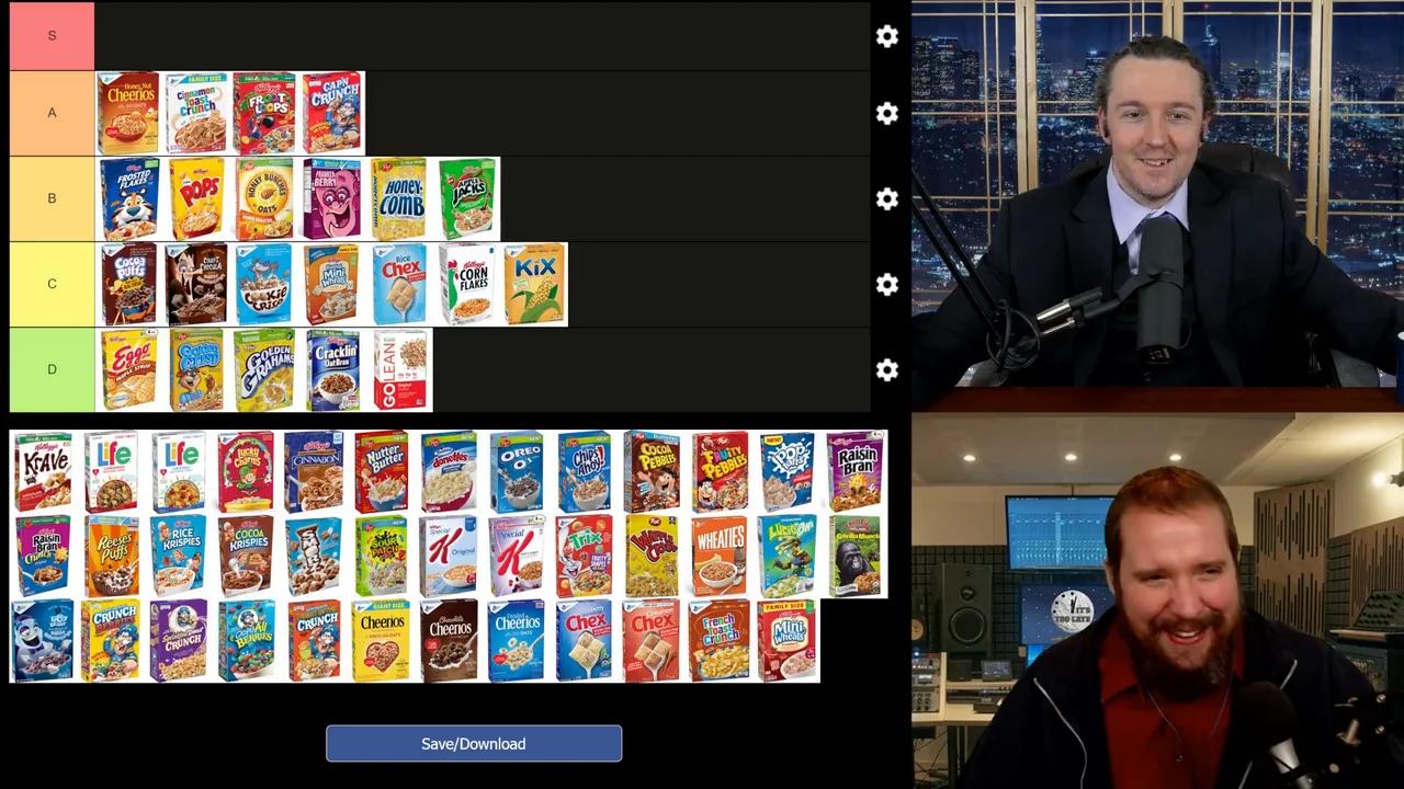 The Ultimate Breakfast Cereal Tier List