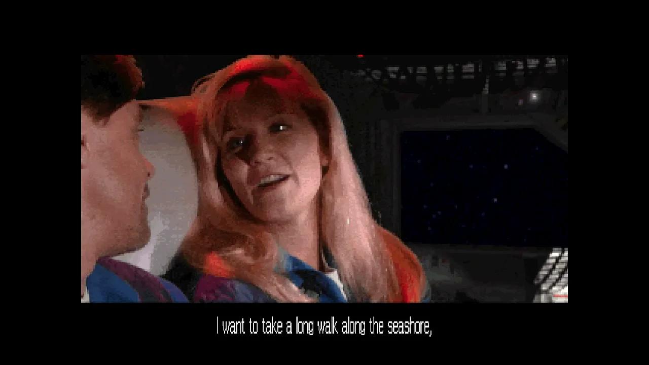 Wing Commander III - Rachel Romance Conversations