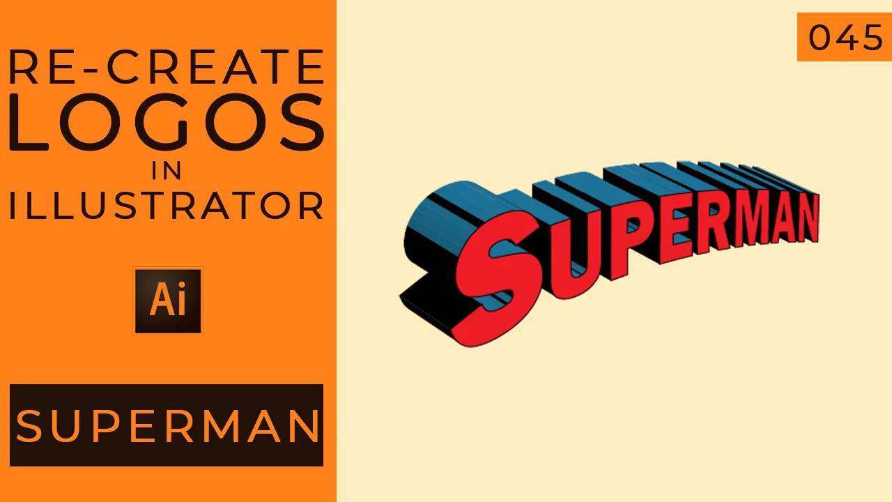 Superman Text Effect in Adobe Illustrator