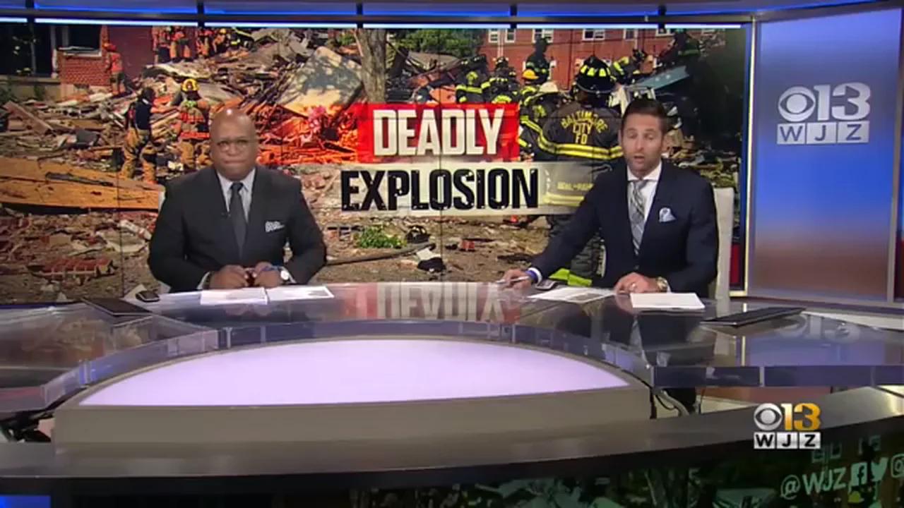 Baltimore Security Cam Captures Deadly Explosion