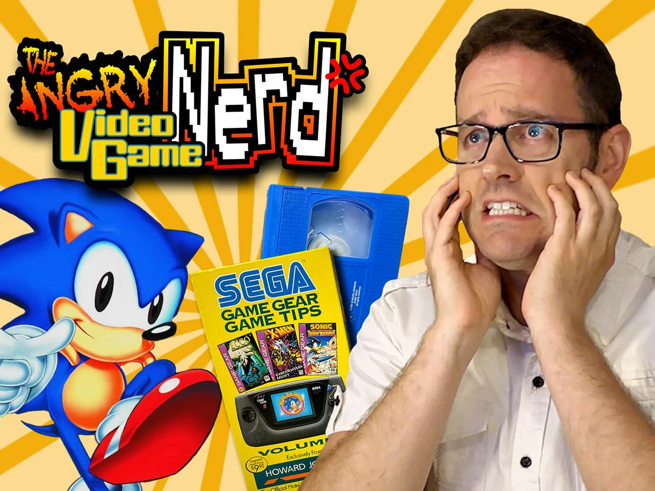 Sega Game Gear VHS Tapes - Angry Video Game Nerd (AVGN) Episode 193