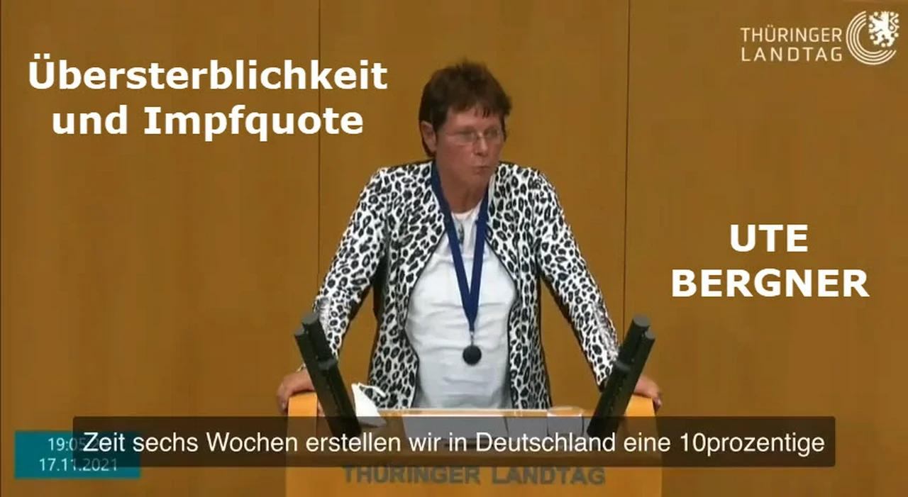 Ute Bergners Rede im Thüringer Landtag: 