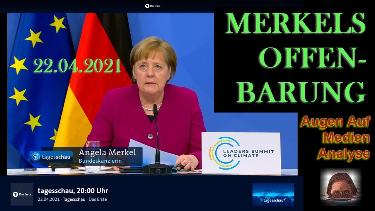 ⁣Merkels Offenbarung - Worum geht es? Merkels Antwort! 22.04.2021