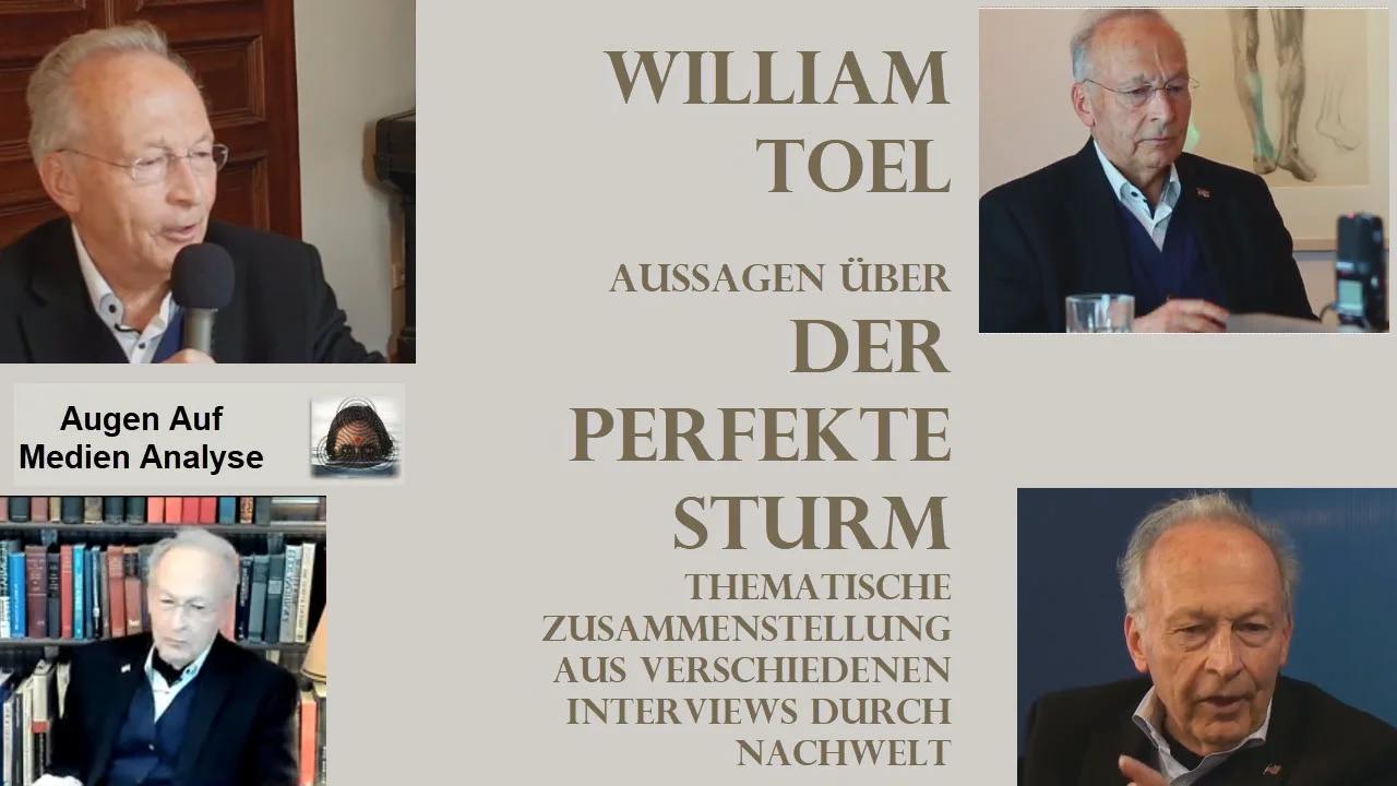 ⁣Prof. William Toel - Aussagen über 