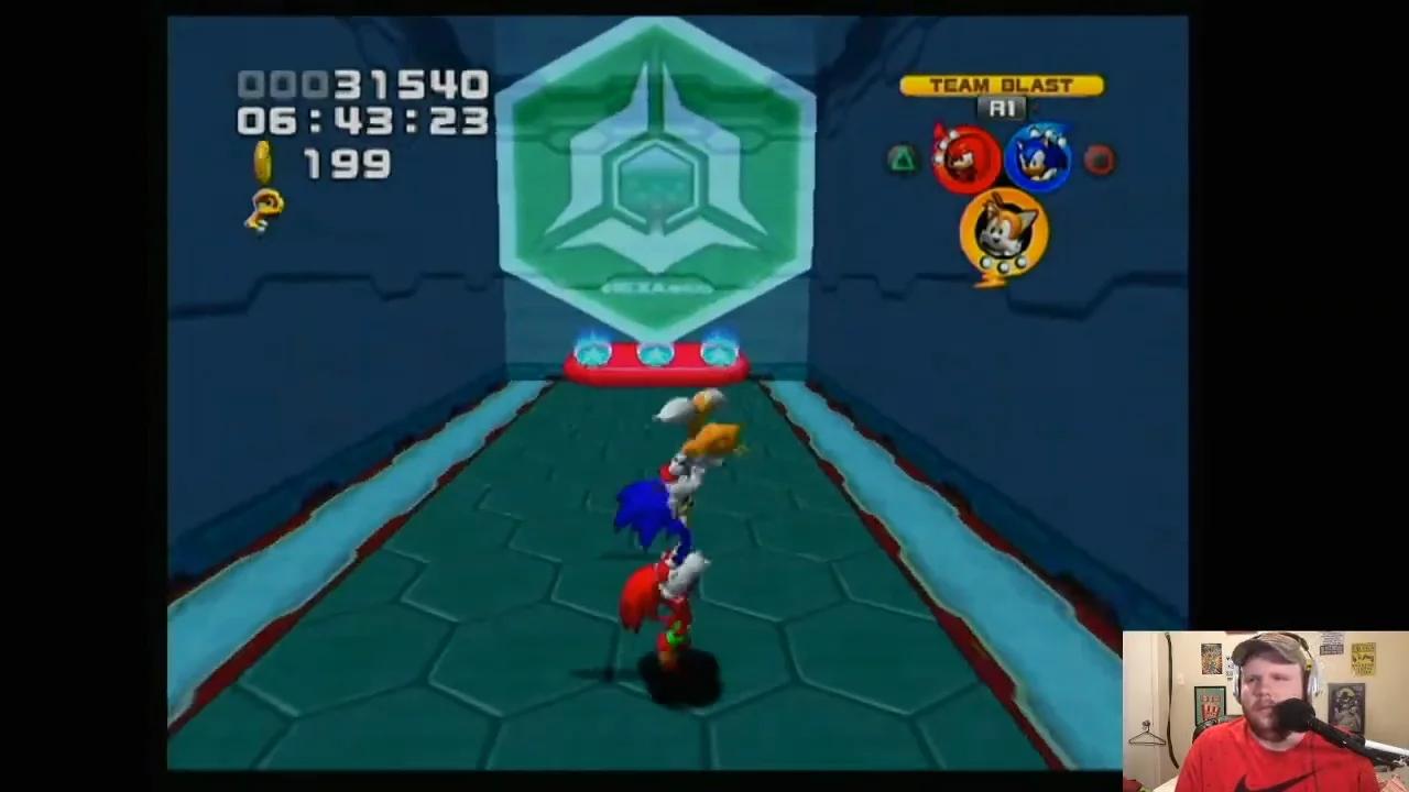 sonic heroes 2 super sonic blue