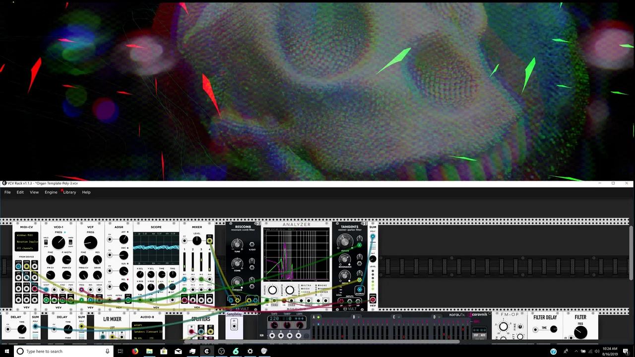 Live Process - Polyphonic Loop Delay - VCV Rack