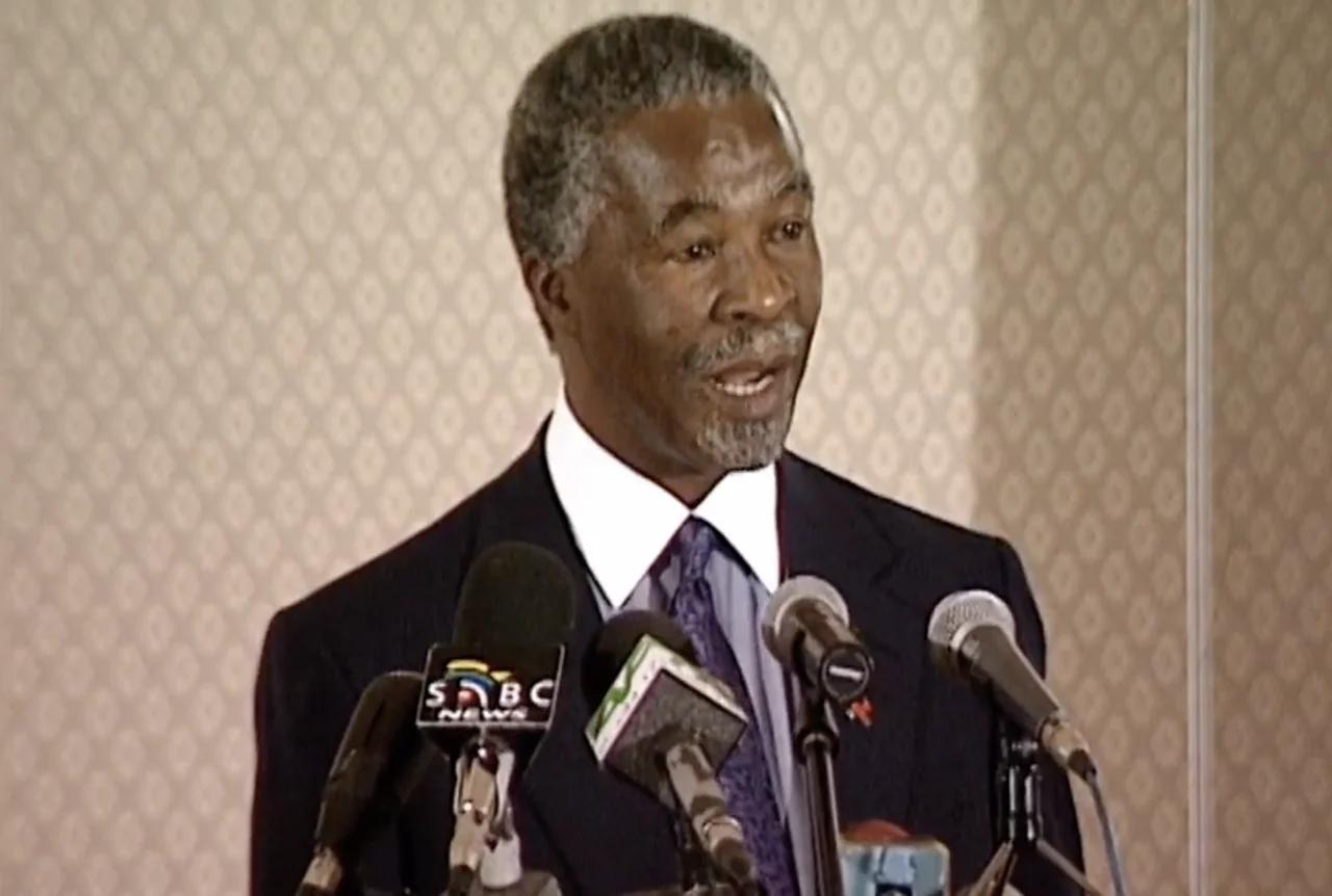THABO MBEKI ADDRESSING INVITED AIDS PANEL