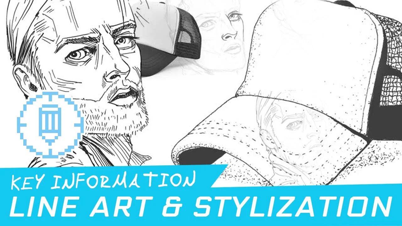 Drawing Basics #7 - Improve your line art drawing techniques