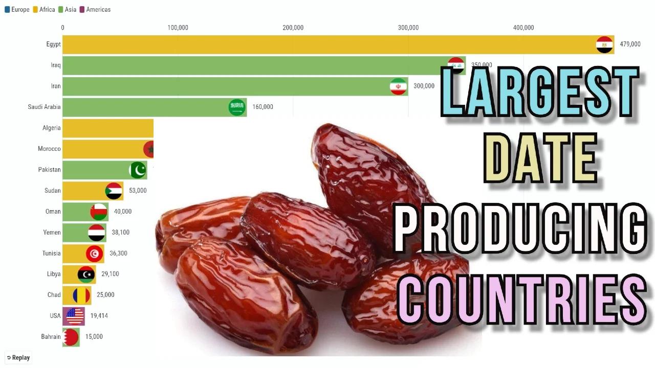 Largest Date Producing Countries