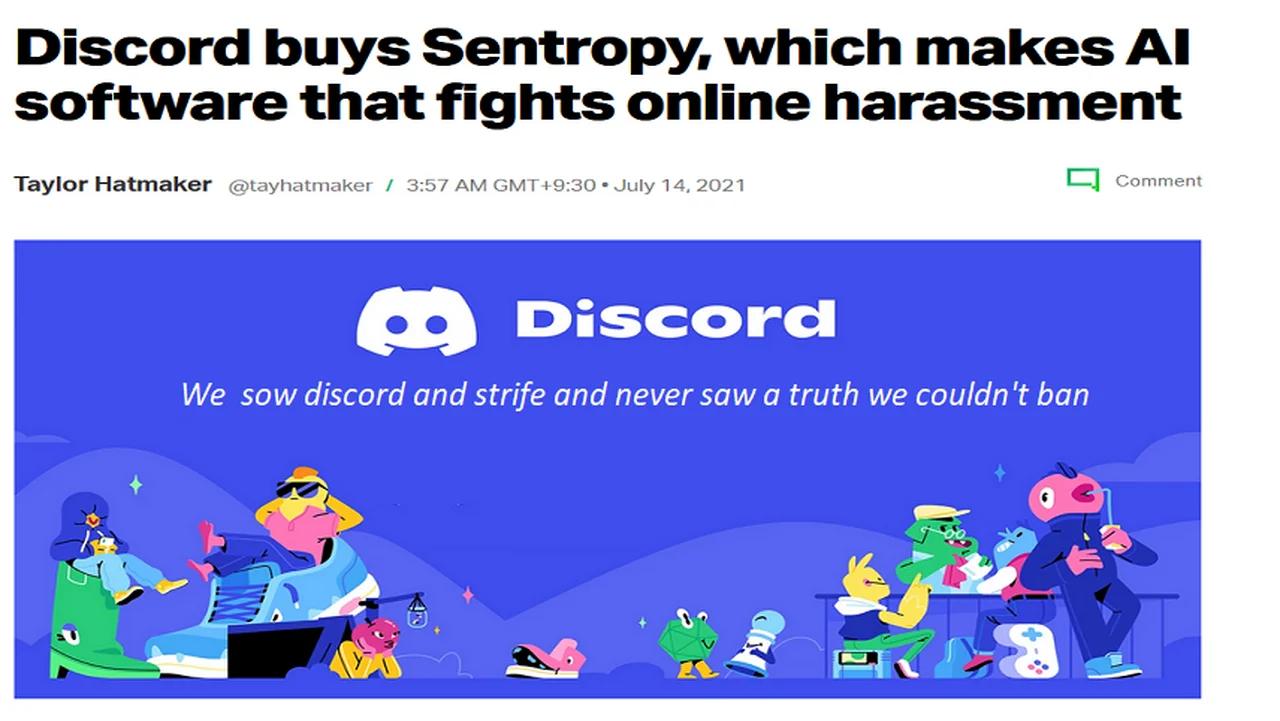 Discord nukes Dr Kevin McCairn