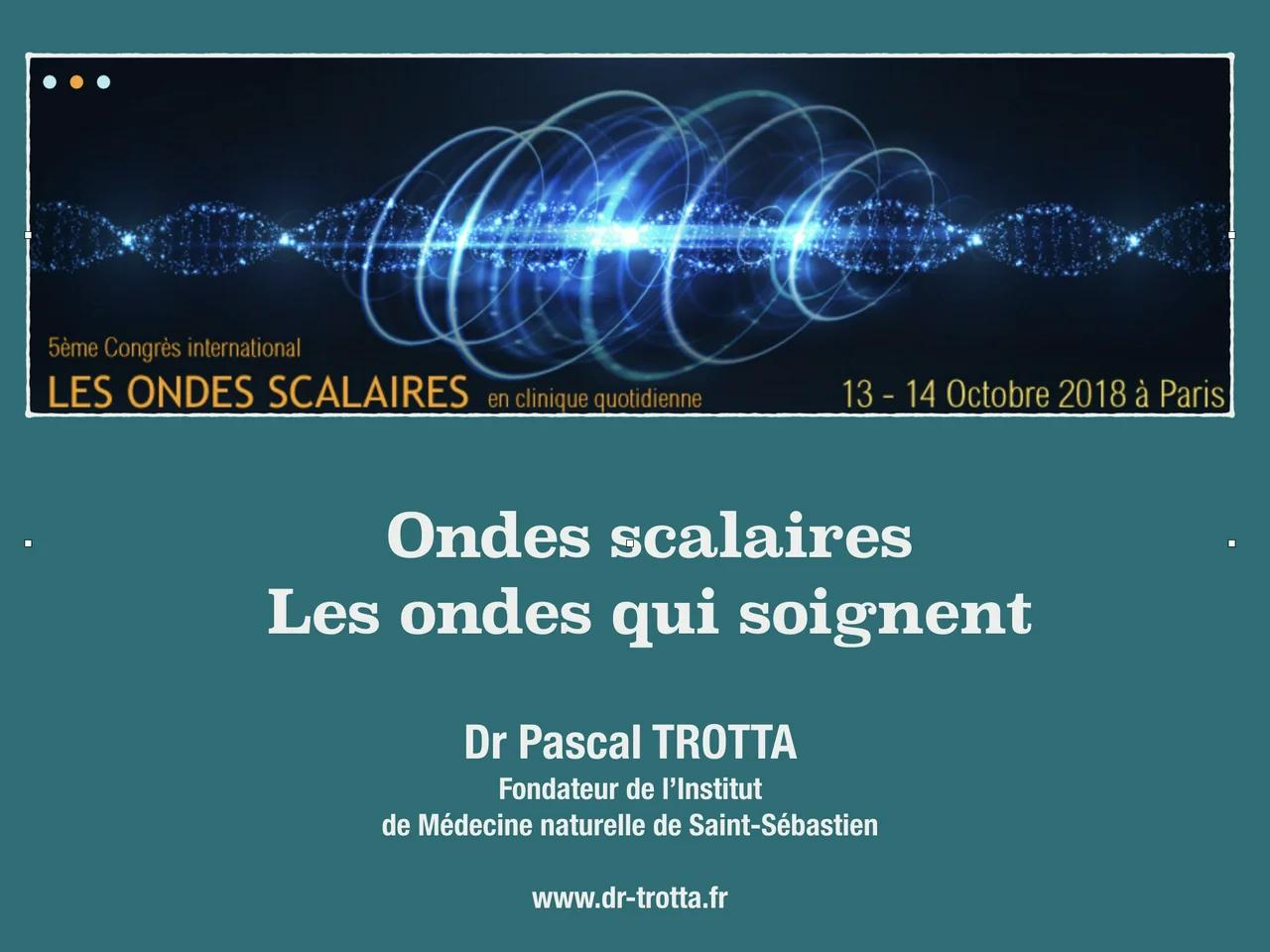 Les ondes scalaires, les ondes qui soignent — free download