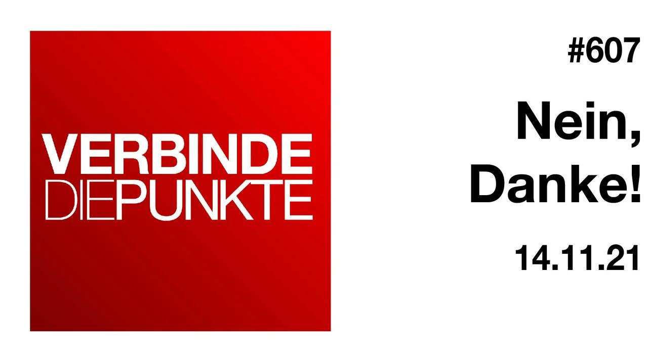 Verbinde die Punkte #607 - Nein, Danke! (14.11.2021)