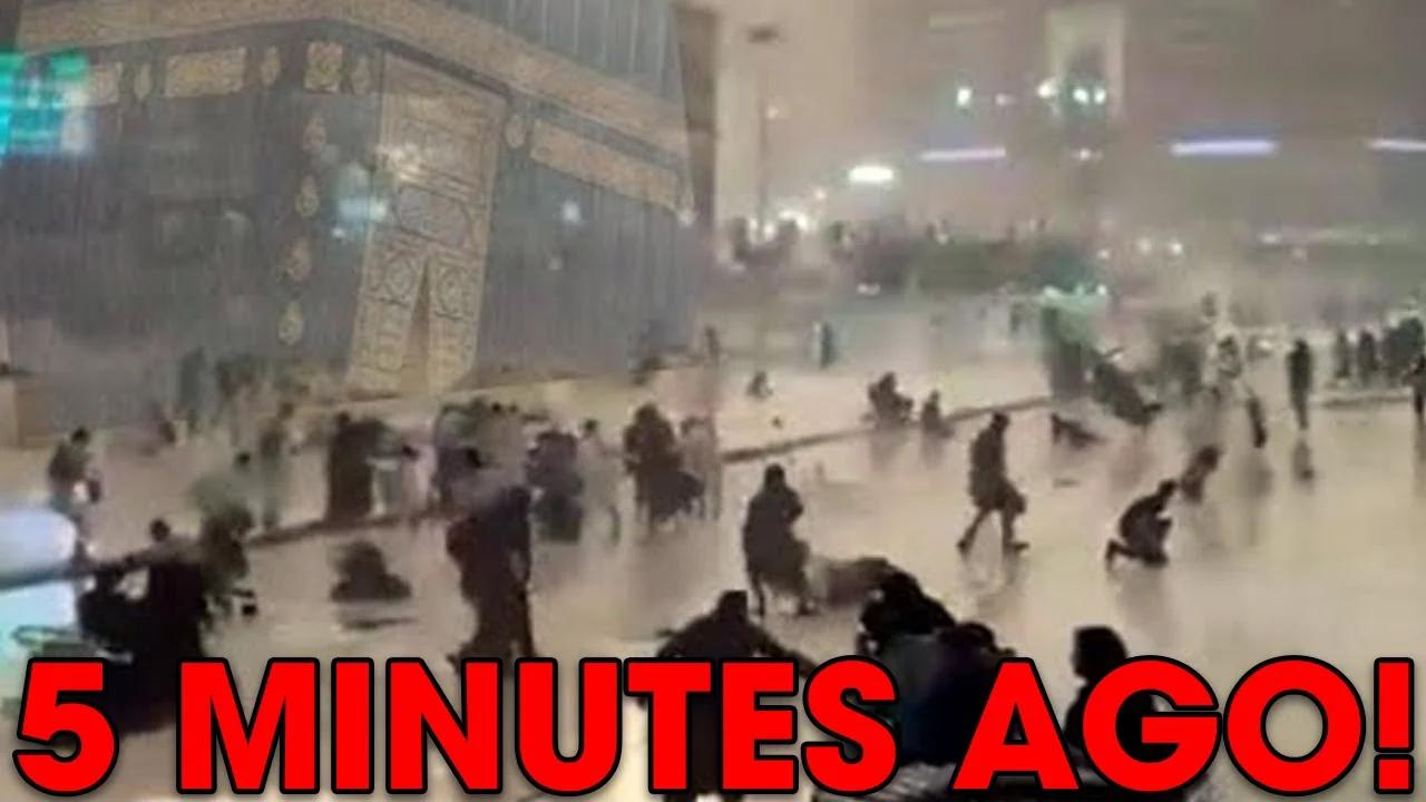 what just happened in kaaba in mecca shocked the world