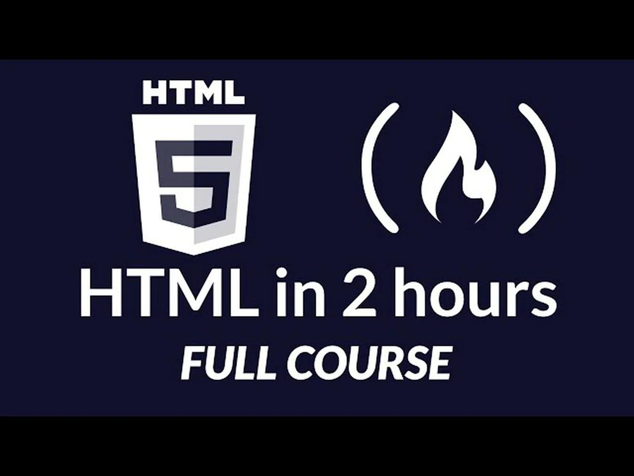 HTML Full Course - Build a Website Tutorial