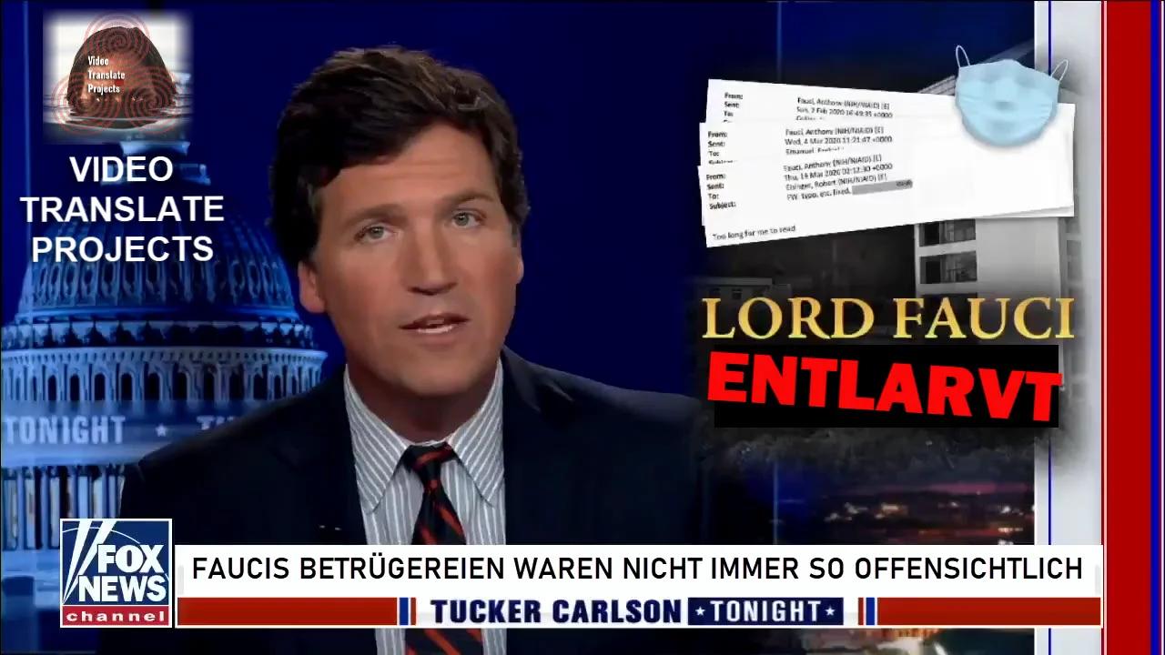 ⁣Tucker Carlson Tonight: Lord Fauci Entlarvt