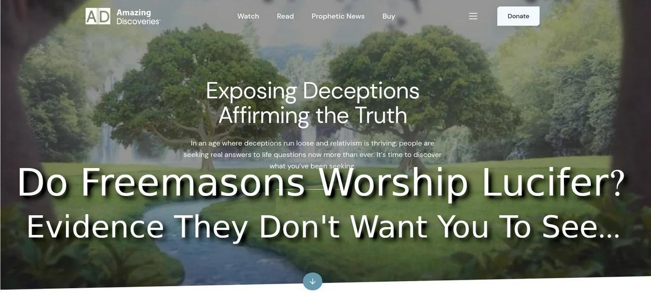 Do Freemasons Worship Lucifer? Evidence They Don't Want You To See