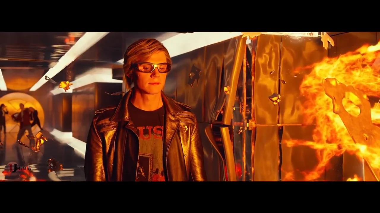 Quicksilver Saves Everyone In Mansion - X-Men Apocalypse - MOVIE CLIP (4K)
