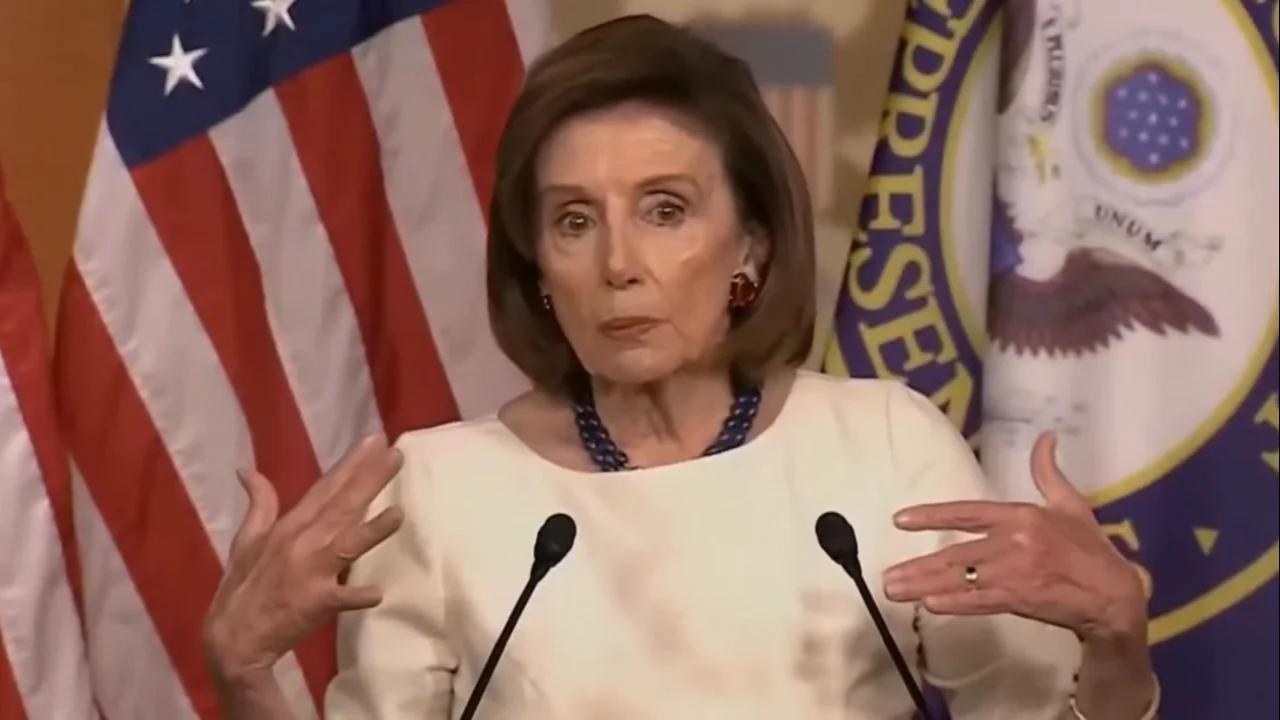 Nancy Pelosi Speaking Bidenese