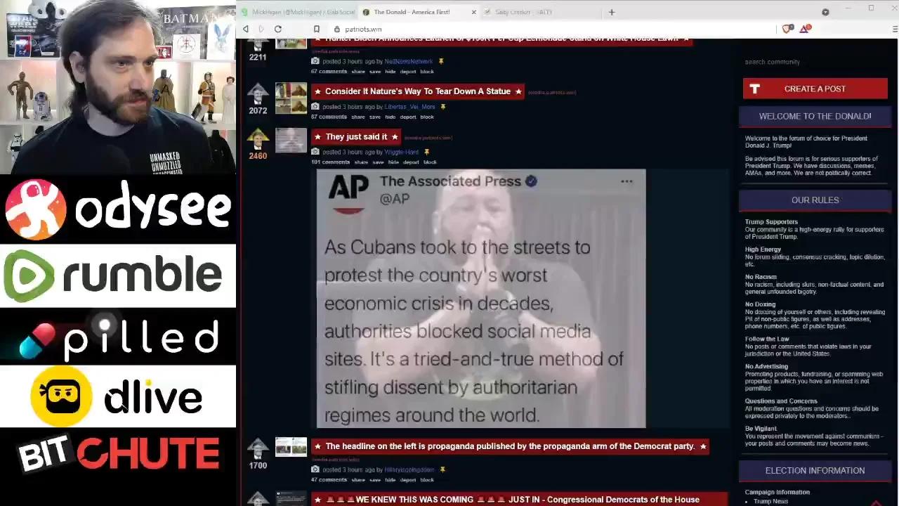 Time To Save America ReeEEeE Stream 7-14-21