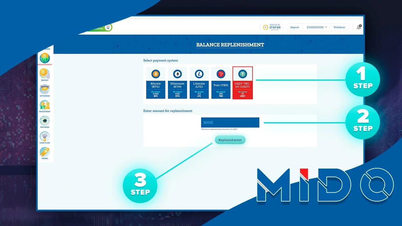 deposit replenishment что это