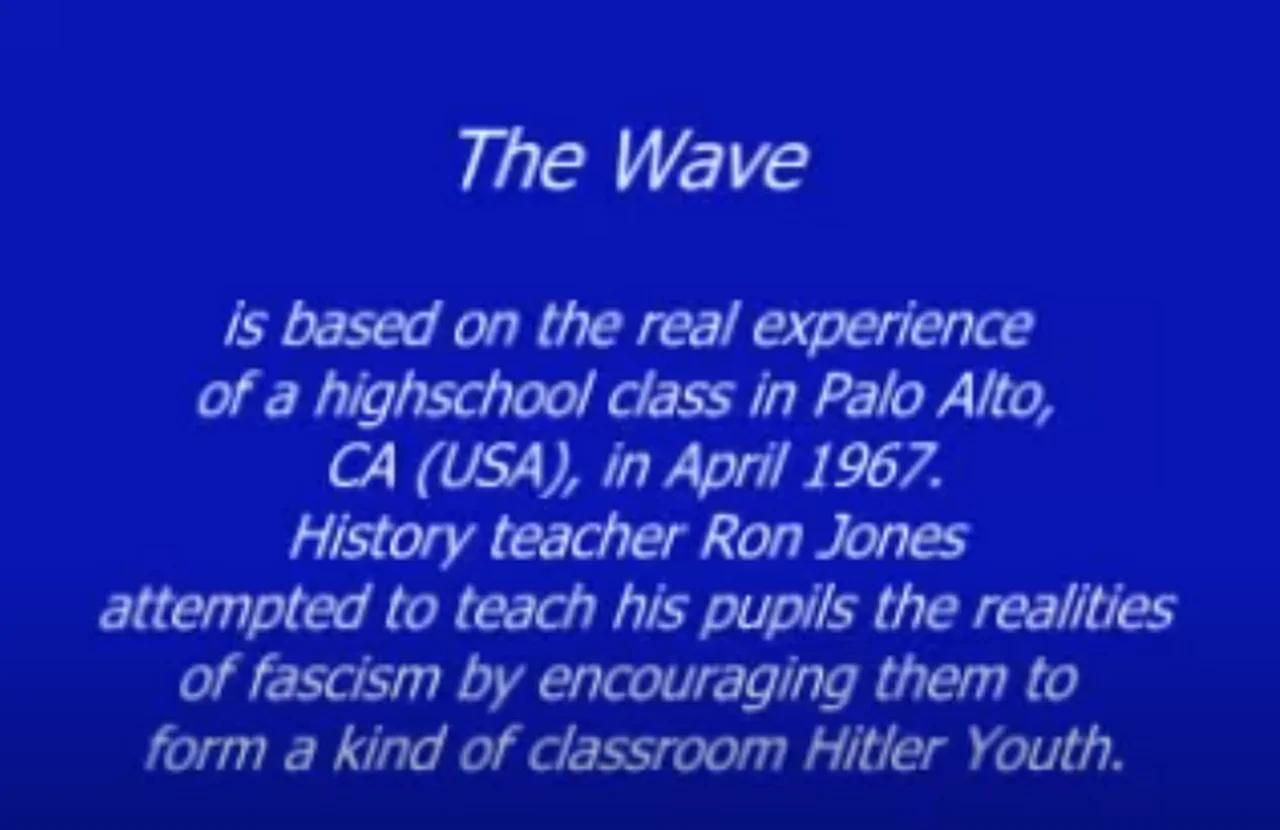 The Wave 1981 Film