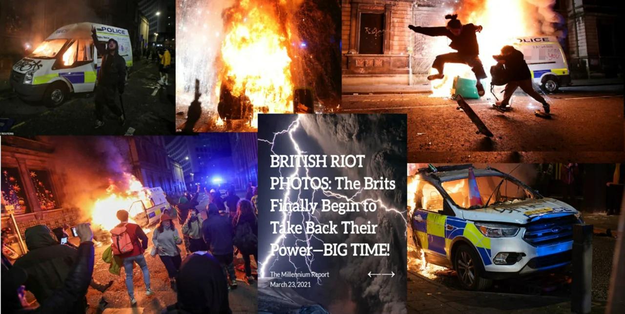 ⁣BRITISH RIOT PHOTOS: The Brits Finally Begin to Take Back Their Power ...