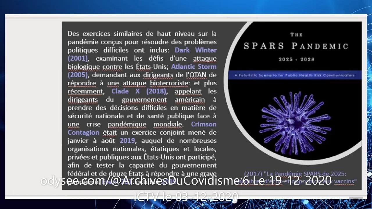 Pandémie SPARS 20252028 (Coronavirus) et Oppositions aux Vaccins