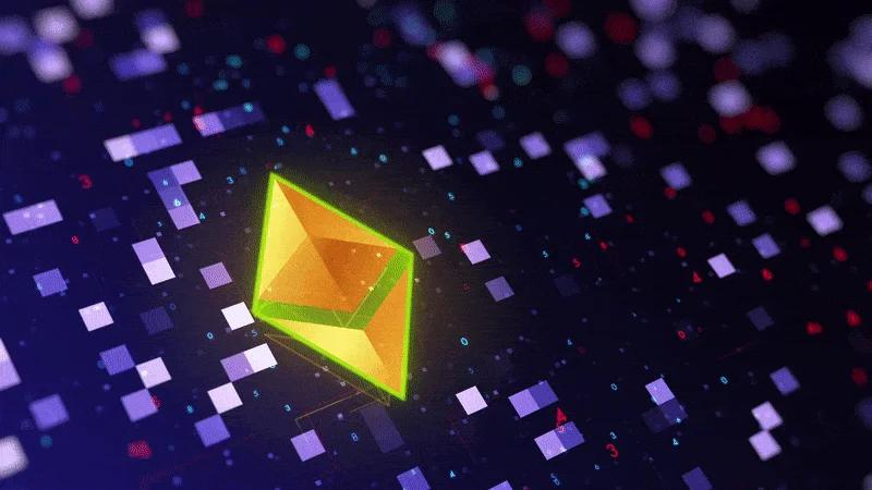 ETH network animation loop