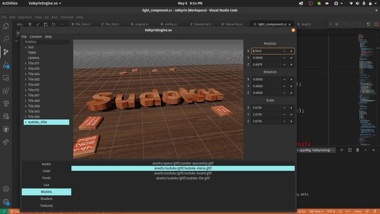 Engine Updates Properties Updating