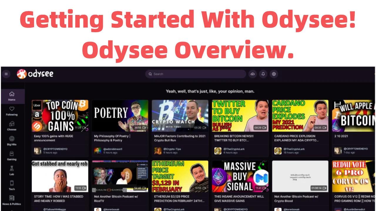 Getting Started With Odysee