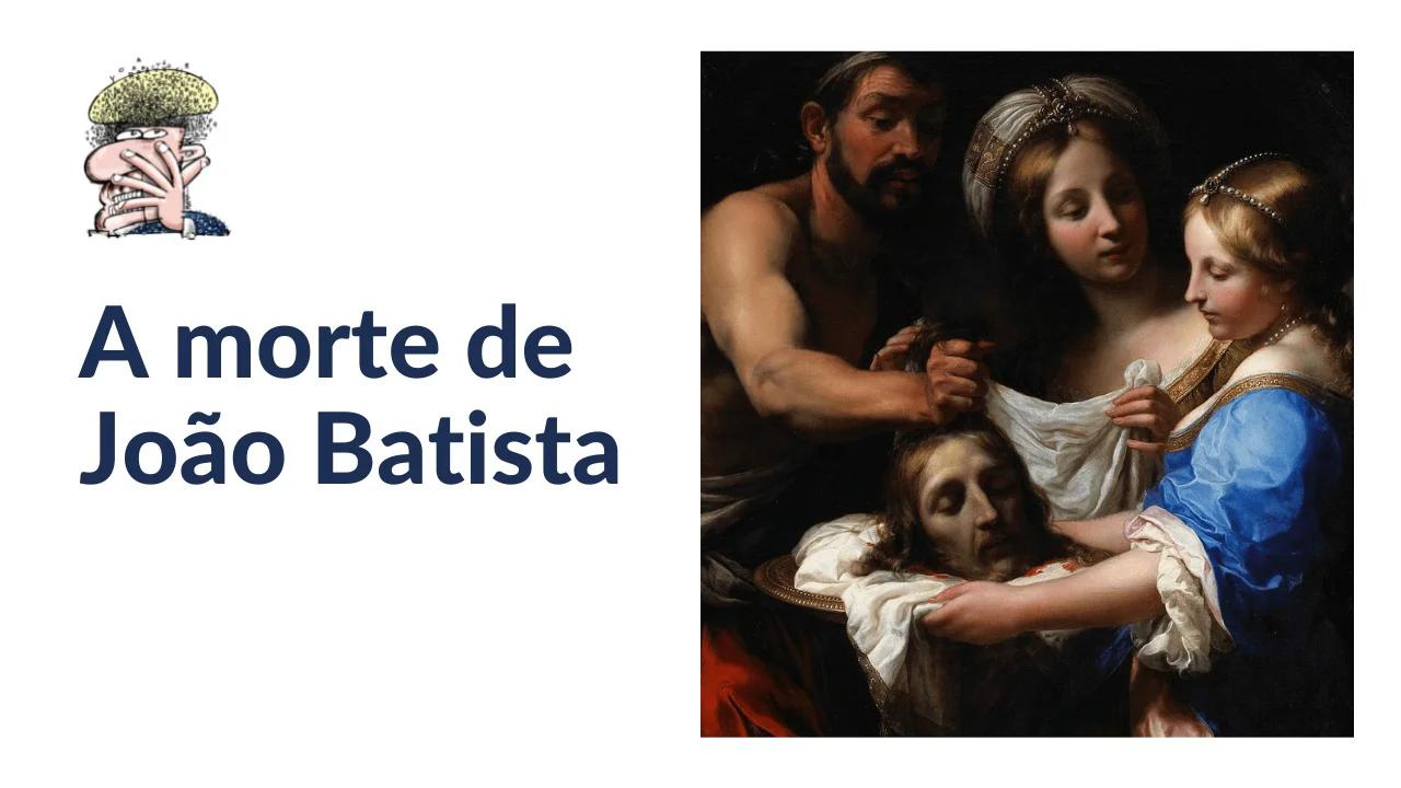 A morte de João Batista