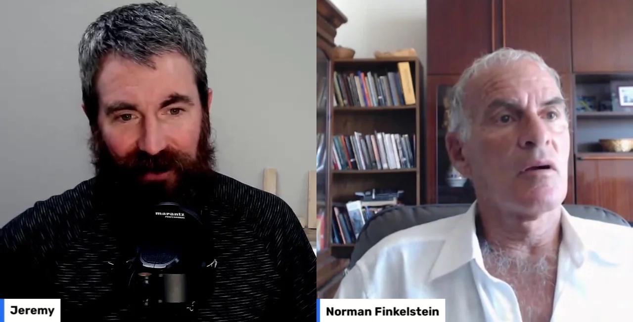 Norman Finkelstein Israel Palestine And The Modern Left Interview 1
