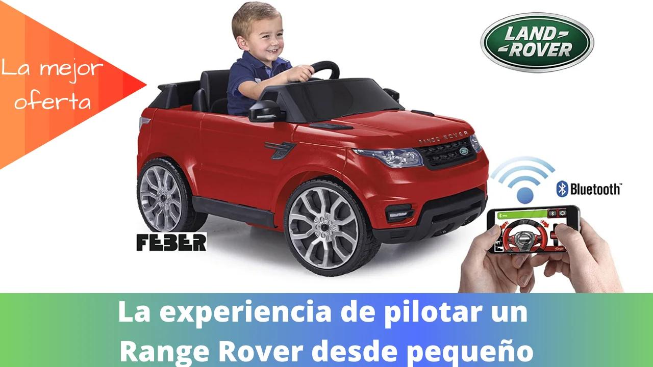Coche eléctrico para niños FEBER Range Rover Sport