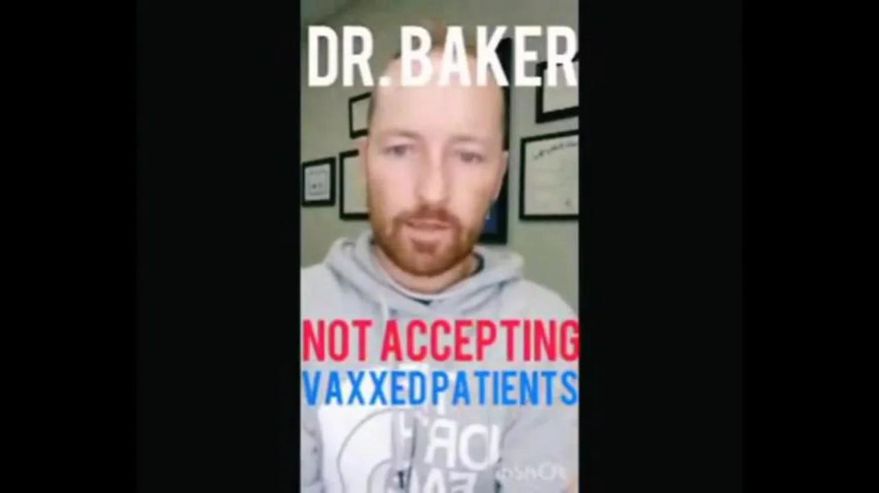 NOT EXCEPTING VACCINATED PATIENTS - DR. STEVEN BAKER