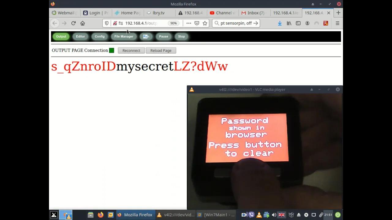 Annex password key vault m5 stack tft version 
