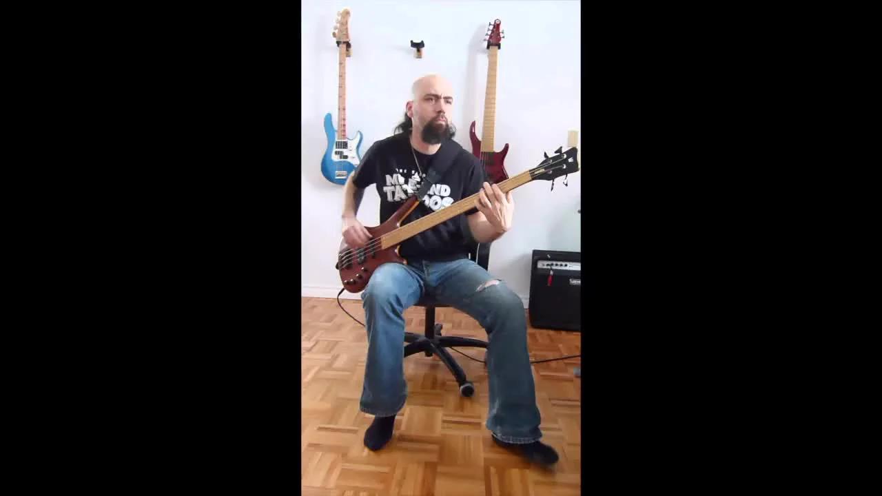 Richie Kotzen War paint bass cover