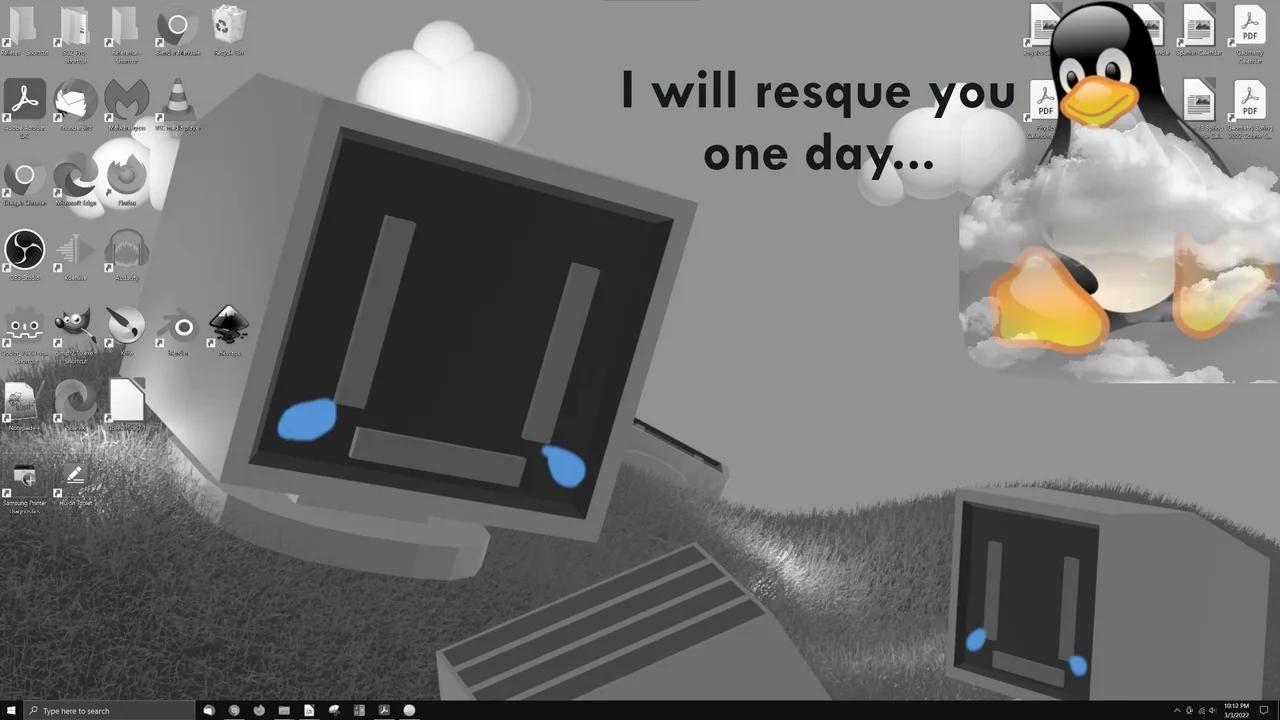 Why i can not use linux