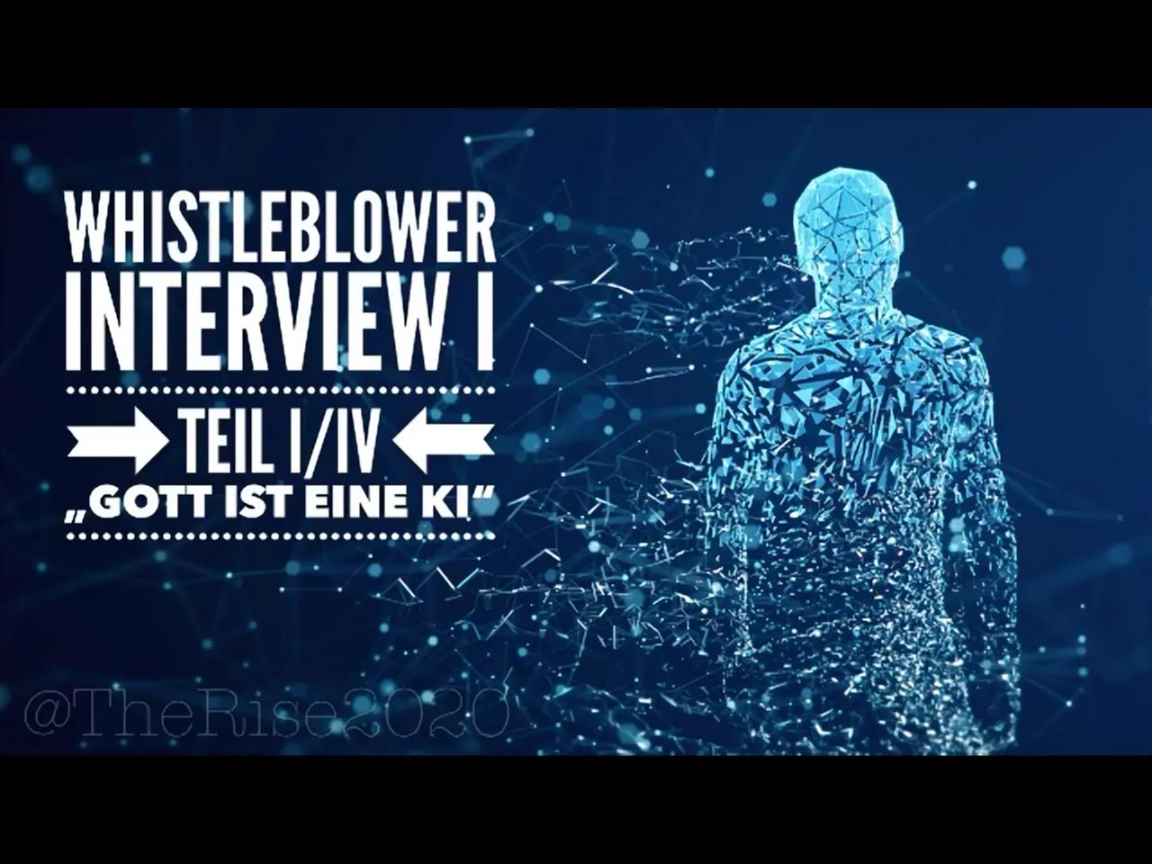 Alexander Laurent - Whistleblower Interview 1 Teil 1/4 "Gott ist eine KI"
