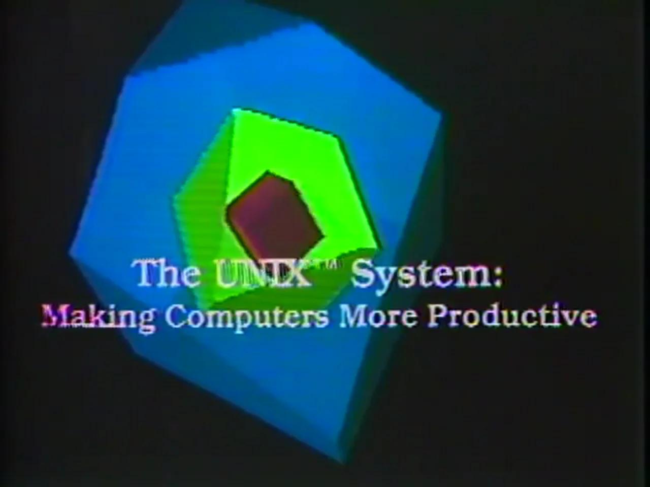 The UNIX System: Making Computers More Productive (Bell Labs, 1982)