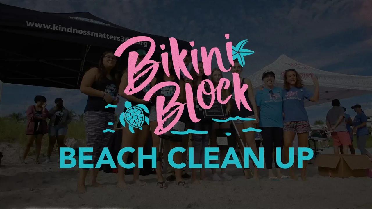 Bikini Block Beach Clean Up 2021