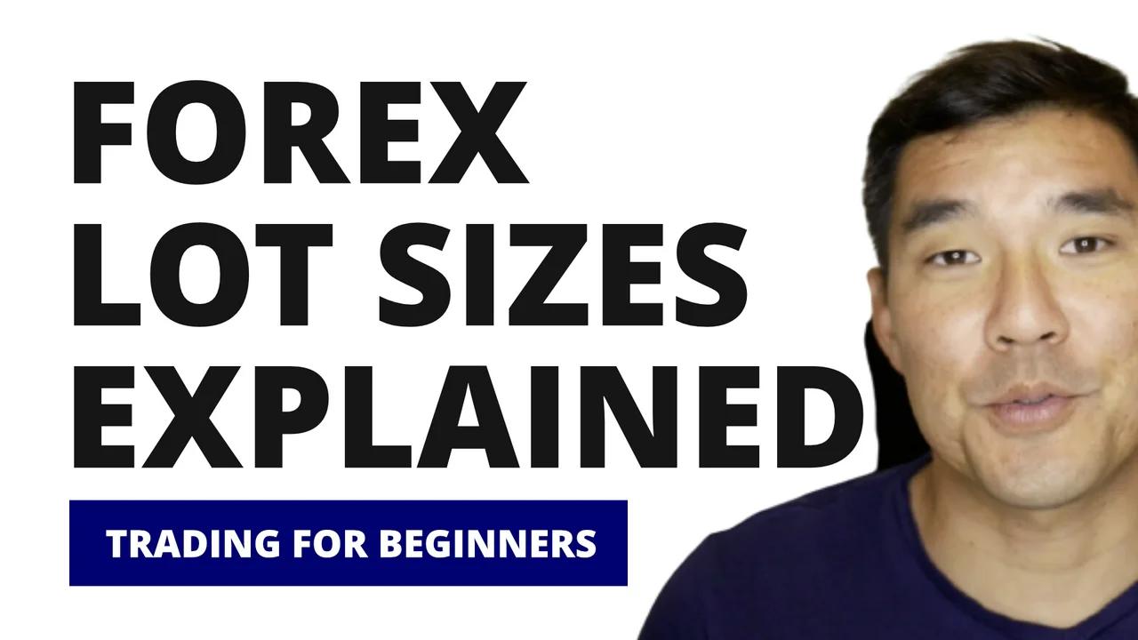 Forex Lot Sizes Explained (Complete Beginner's Guide)