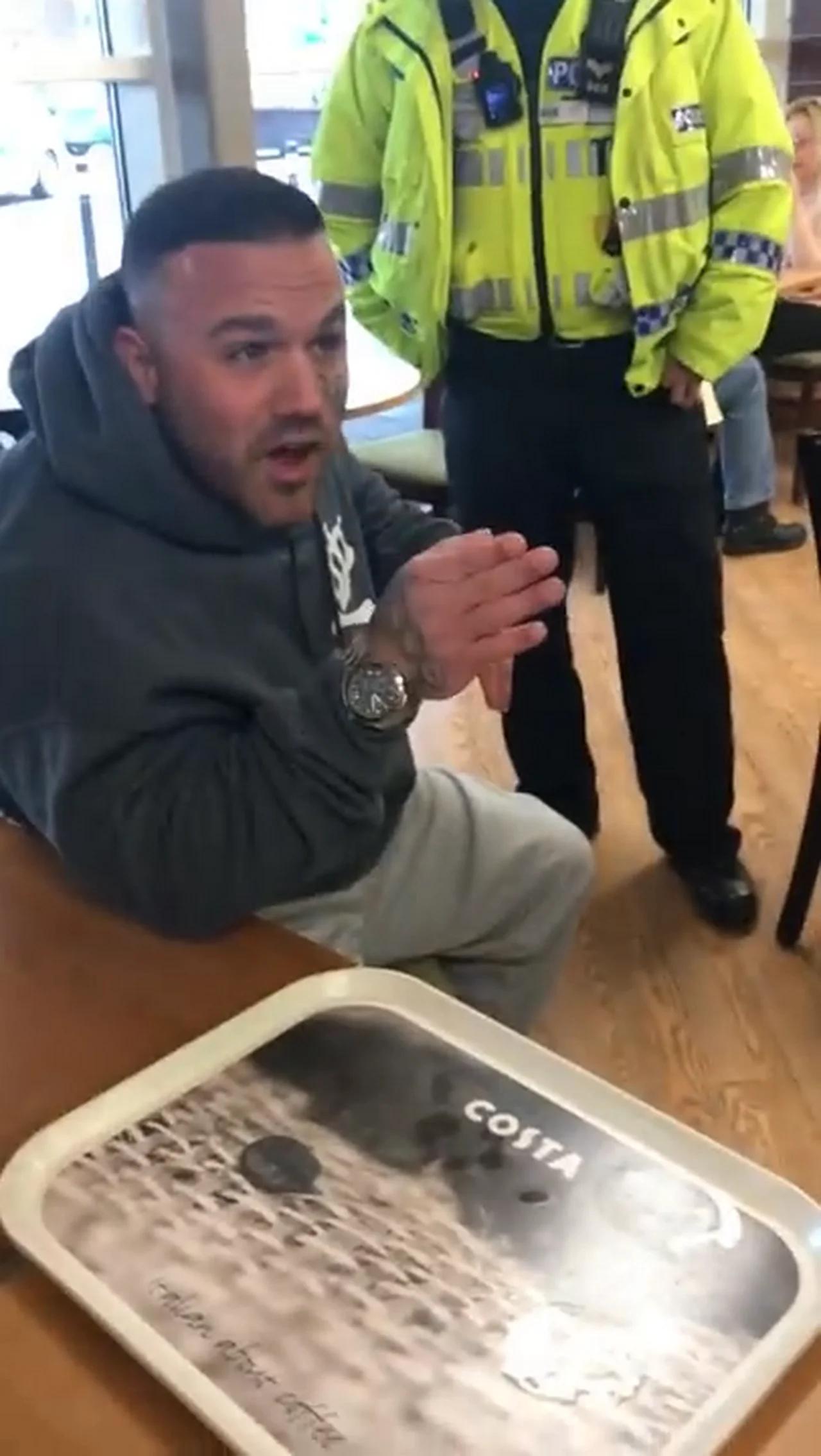 Aarron Lambo wrongly arrested by armed police in Tesco
