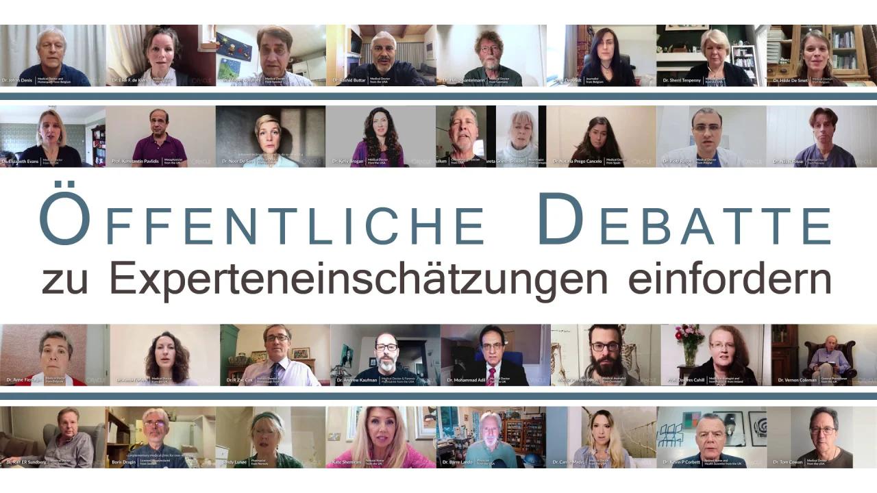 Öffentliche Debatte zu Experteneinschätzungen einfordern| 11. Febuar ...
